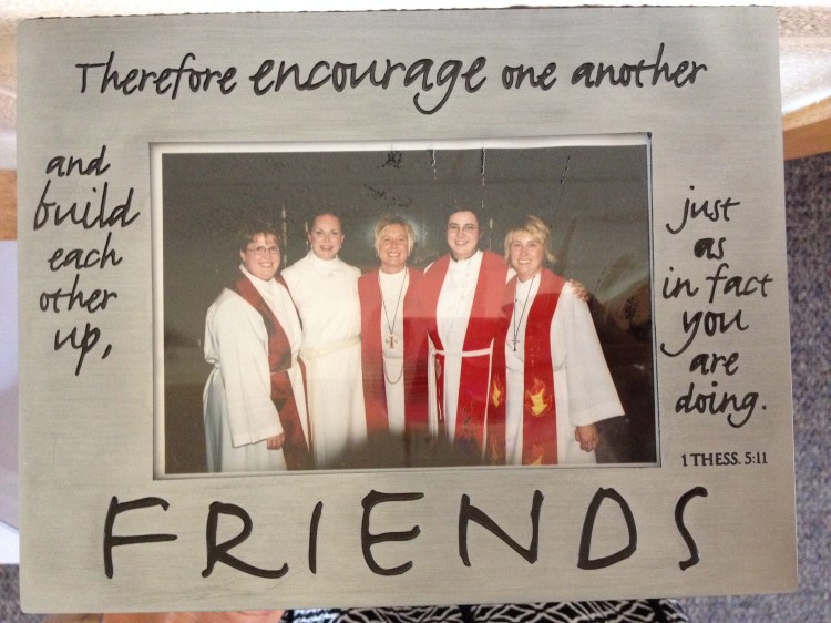 picture of friends at my ordination