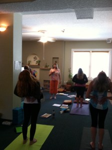 Me on the front row, in black